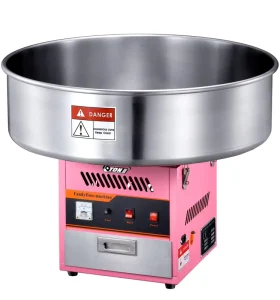 Industrial 1000W Commercial Mini Cotton Candy Machine for Home Carnival Kids Birthday Family Party for Fruit Milk Raw Material