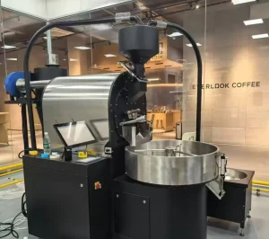 Industrial 12kg Coffee Bean Roaster with Cooling Tray Electric Automatic Roasting Machine