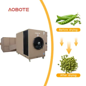 Industrial 2 ton Flat bed Grain Soybean Dryer Dehydrator for Rice Corn Wheat Dehydration