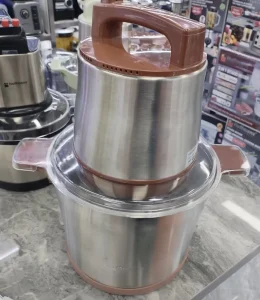 Industrial 2000W 220V 8.8L Food Grinder and Slicer Meat Mincer Stainless Steel EU Plug for African Restaurant