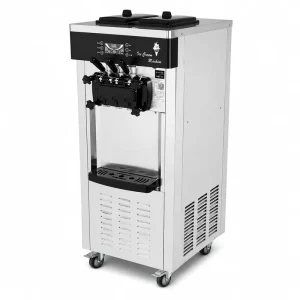 Industrial 3 Flavor Soft Serve Ice Cream Machine Commercial Gelato Maker Stainless Steel for Ice Cream Shop Restaurant Use