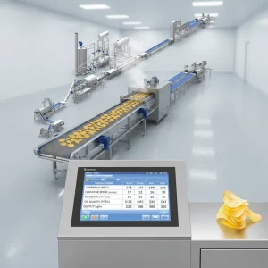 Industrial Automated Commercial Deep Fried French Fries Potato Chips Frying Gas Potato Crisp Chips Fryer Machine