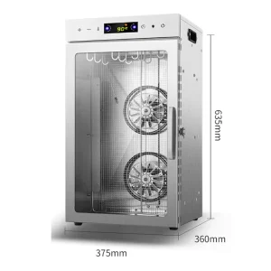 Industrial Biltong Dehydrator New Condition Food Rotation Function for Bakery Retail Food Shop Home Use