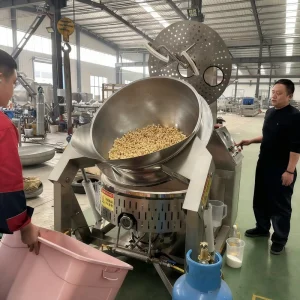Industrial Classic Multi-flavored Popcorn Maker Automatic Popcorn Oil Popping Machine Popcorn Machine