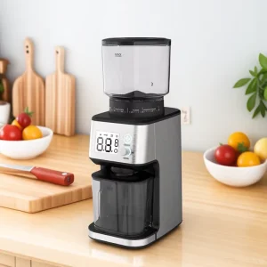 Industrial Coffee Grinder BD CG018ES Anti Static Function 40mm Burr and High Capacity Container Options
