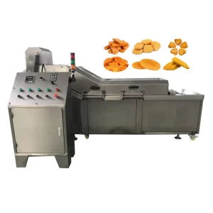 Industrial Conveyor Nugget Fish Frying Line Chicken Peanut Continuous Fryer Machine