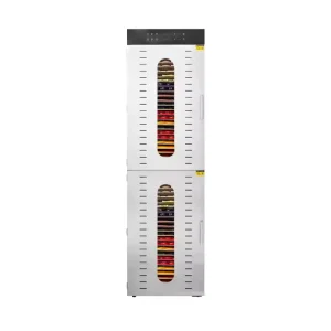 Industrial Dehydrator 48 Trays for Fruit Vegetables Meat 130-200kg Capacity 260L Core Motor Component 4000W 30-90 Temperature