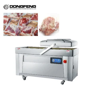 Industrial Double Vacuum Chamber Sealer High Pressure Suction Food Packaging Equipment Professional Grade Ergonomic Handle