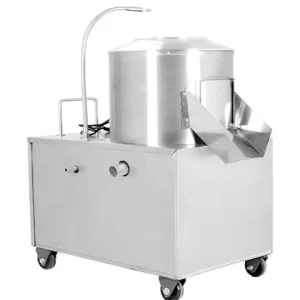 Industrial Electric Automatic Fruit Vegetable Skin Peeler Potato Carrot Peeling Washing Machine
