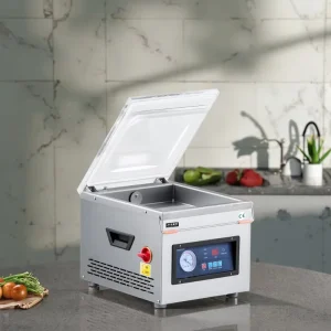 Industrial Electric Desktop Automatic Vacuum Sealer Machine for Fish Beef Dry Wet Foods Fresh Keeping Packaging Commodity Use