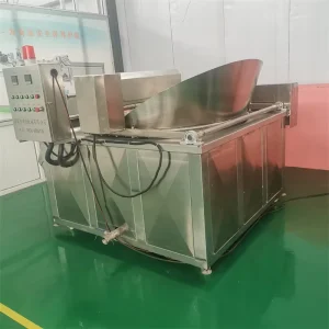 Industrial Electric Semi Automatic Banana Chip Snack Food Frying Machine Batch Deep Fryer for Large Scale Production