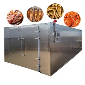 Industrial Food Dehydrator Drying Machine with Electric Steam Gas Heating 500-1000kg/h Capacity PLC Control