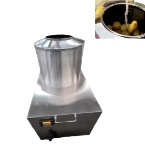 Industrial Fruit Vegetable Washer Peeler Combo with Water Cleaning System for Farms