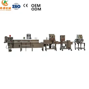 Industrial Grade Fully Automatic Hamburger Patty Maker Meat Pie Forming Machine for Food Processing Plant