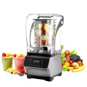 Industrial Heavy Duty 1800W Commercial Quite Blender Ice Smoothie Maker