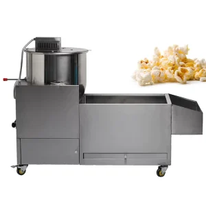 Industrial Hot Air Popcorn Machine Automatic Cotton Popcorn Machine Production