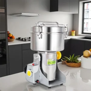 Industrial Kitchen 3400W 1500g Capacity Dry Cumin Spices Pepper Powder Grinder Mill Machines for Home