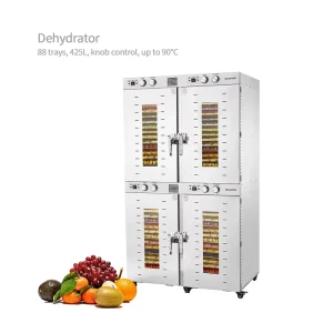 Industrial Large Capacity 88 Tray Stainless Steel Food Biltong Meat Dryer Electric Mechanical Commercial Dehydrator Machine