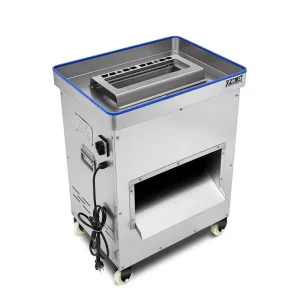 Industrial Meat Cutter 304 Stainless Steel Meat Slicer 3000W for Beef Pork Chicken Breast 3mm-30mm Adjustable Blade Spacing