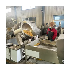 Industrial Popcorn Maker Popcorn Making Machine Gas Heating Popcorn Machine Manufacturer