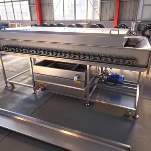 Industrial Potato Peeler Cassava Peeling Machine Carrot Potato Washing Machine Vegetable Brush Washer Equipment