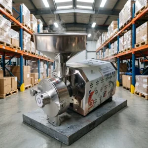 Industrial Stainless Steel Electric Motor Grain Milling Machine Multifunctional Hammer Grinder for Farm Household Food