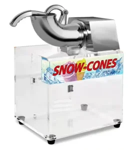 Industrial Stainless Steel Shaving Machine Snow Bingsu Maker Taiwanese Snow Cone Shaved Ice Machine Swan Ice Shaver Large