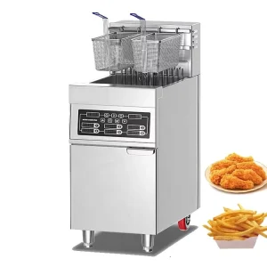 Industry Gas Electric Commercial Deep Fat Fryer Machine for Fast Food Restaurant Kitchen KFC