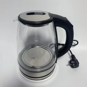 Instant Electric Water Boiler High Boron Glass Electric Kettle 1.8L 1500W 220-240V 50/60Hz Kitchen Appliance Cordless Kettle