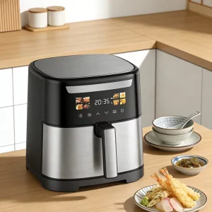 Integrated Household Air Fryer and Oven Multi Functional Electric Fryer Customized Noise Reducing Fryer