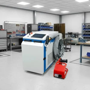 Integrated Laser Welding Machine Easy Operation Safety Alarm Weld Seam No Polishing Needed for Stainless Steel