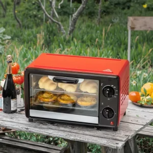 Integrated Microwave Oven Small Mini Household 15L Countertop Baking Oven