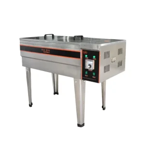 Intelligent Commercial Industrial Large Capacity 40L 60L 110L Industrial Smokeless Oil Water Separation Electric Deep Fryer