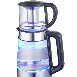 Intelligent Double Layers Glass Cordless Electric Kettle Digital Control Heat Preservation Temperature Control Adjustable