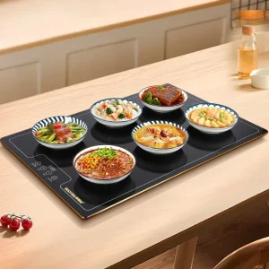 Intelligent Electric Hot Plate Coil Adjustable Temperature Touch Control Automatic Shut Off Eco Friendly Aluminum Housing