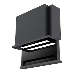 Intelligent Fully Embedded Kitchen Downdraft Range Hood with Baffle Filter Housing Electric Power Source