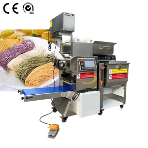 Intelligent Panel Control Electric Multi-Function Dough Sheeter Pasta Egg Noodle Press Machine Spaghetti Pasta Make Equipment