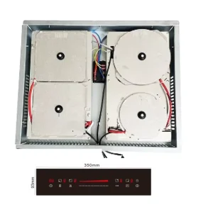 Invisible Induction Cooker Built in Herd Magnetic Under Granite Quartz Marble Stove Hob Countertop Hidden Induction Cooktop