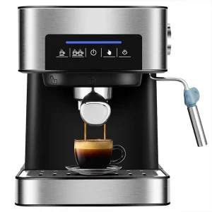 Italian 20 bar One Touch Fully Automatic Espresso Coffee Machine Home or Business