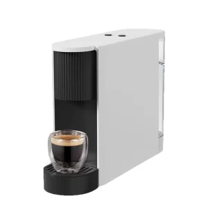 Italian Electric Espresso Capsule Coffee Machine Home Office RV Use Fully Automatic European American Standard Plastic Housing