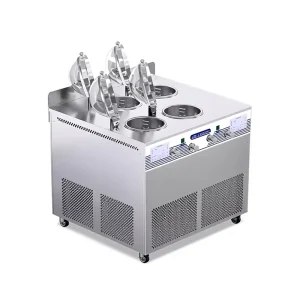 Italian Style Commercial Fully Automatic Hard Ice Cream Machine Gelato Maker for Snack Stalls and Dessert Shops