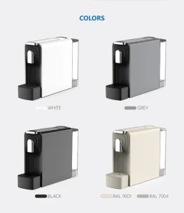 Italy 19Bar Multicapsule Automatic Espresso Machine Electric Space Saving Coffee Maker