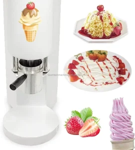 Italy Gelato Ice Cream Maker Multiple Shapes Spaghetti Noodle Ice Cream Machine Swirl Machine