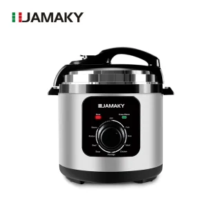 JAMAKY Professional 2.8L Electric Rice Cooker 1000W with Keep Warm Function Stainless Steel Lid