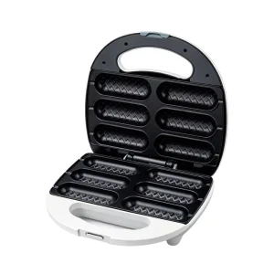 JD20307 Electric Sausage Waffle Maker Cool Touch Housing Power Indicator Space Saving Kitchen Appliance