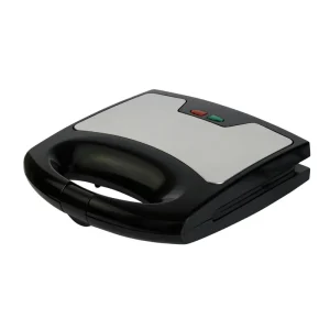 JD20507S Stainless Steel 2 Slice Sandwich Maker 750W Non Stick Plate Vertical Storage OEM