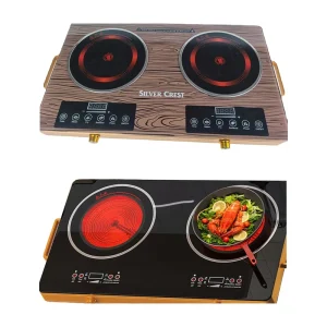 Japan Induction Cooker Silver Crest Infrared Double Power 2200W Electric Universal Induction Cooker