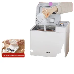 Japanese Genuine Official Metal Bread Maker Household Fully Automatic Small Breakfast Machine Dough Mixer Multifunctional