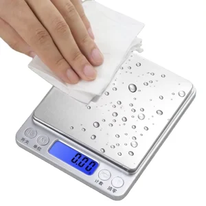 Jewelry Weighing ABS Digital Kitchen Scale with LCD Display and 0.01g Accuracy 1 Year Warranty