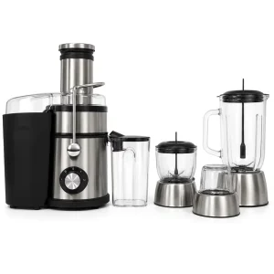 Juicer Blending Cup 1000ml Stainless Steel Electric Juicer Household Juicer Blender for Orange Fruit Juices